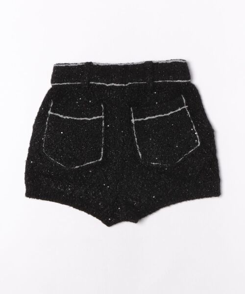 PAMEO POSE(パメオポーズ)の「【PAMEO POSE】配色ニットショートパンツ(その他パンツ・レディース・ホワイト/ブラック/ブルー・FREE)」の11枚目の写真