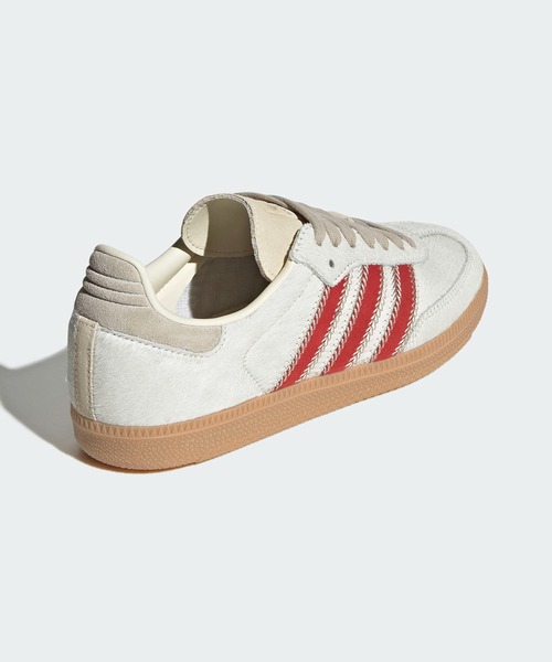 adidas(アディダス)の「サンバ OG シューズ / Samba OG Shoes / アディダスオリジナルス adidas Originals(スニーカー・レディース・ベージュ・28.5cm/29.0cm/25.5cm/26.0cm/26.5cm/27.0cm/27.5cm/28.0cm/22.5cm/23.0cm/23.5cm/24.0cm/24.5cm/25.0cm/22.0cm)」の4枚目の写真