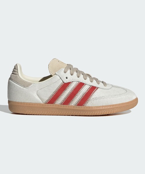 adidas(アディダス)の「サンバ OG シューズ / Samba OG Shoes / アディダスオリジナルス adidas Originals(スニーカー・レディース・ベージュ・28.5cm/29.0cm/25.5cm/26.0cm/26.5cm/27.0cm/27.5cm/28.0cm/22.5cm/23.0cm/23.5cm/24.0cm/24.5cm/25.0cm/22.0cm)」の6枚目の写真