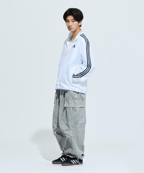 adidas（アディダス）の「チームガイスト アディカラー トラックトップ / ジャージ / トラックジャケット / アディダスオリジナルス adidas Originals（ジャージ・メンズ・ホワイト・XX-LARGE/3XL/LARGE/MEDIUM/SMALL/X-LARGE/X-SMALL）」の2枚目の写真