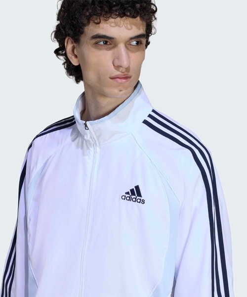 adidas（アディダス）の「チームガイスト アディカラー トラックトップ / ジャージ / トラックジャケット / アディダスオリジナルス adidas Originals（ジャージ・メンズ・ホワイト・XX-LARGE/3XL/LARGE/MEDIUM/SMALL/X-LARGE/X-SMALL）」の6枚目の写真