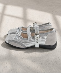 SHOES 365 バレエライクスニーカーパンプス