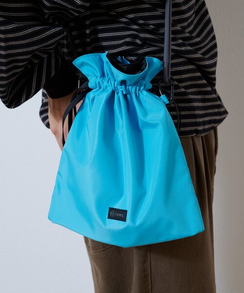 CIAOPANIC TYPY(チャオパニックティピー)の「【SML別注】MULTI POCKET DRAWSTRING(ショルダーバッグ・メンズ・ブルー/ブラック/ベージュ・ONE SIZE)」の16枚目の写真