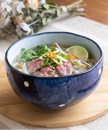 MILLION CARATS（ミリオンカラッツ）の「【食洗機・電子レンジ温め直し対応／日本製】Wabisabi - ヌードル丼　麺料理から丼ごはんまで品よく映える、和モダンな磁器ボウル（食器）」