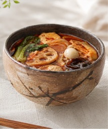 MILLION CARATS（ミリオンカラッツ）の「【食洗機・電子レンジ温め直し対応／日本製】Wabisabi - ヌードル丼　麺料理から丼ごはんまで品よく映える、和モダンな磁器ボウル（食器）」
