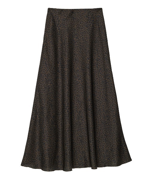 Ameri（アメリ）の「LEOPARD BIAS NARROW SKIRT（スカート・レディース・ブラウン/ブラック・SMALL/MEDIUM）」の14枚目の写真
