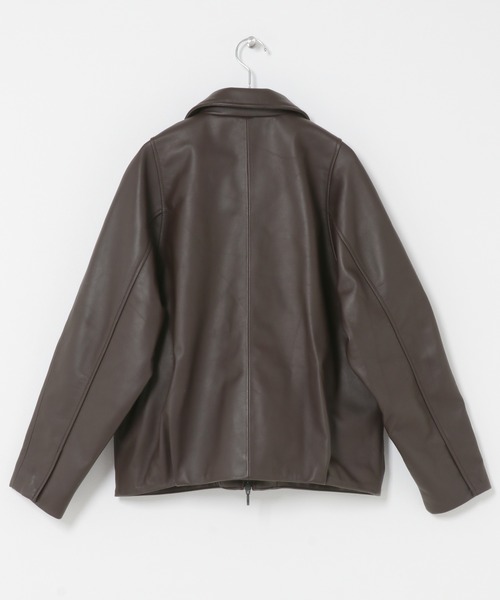 URBAN RESEARCH ROSSO WOMEN(アーバンリサーチ ロッソ)の「シープレザーzipブルゾン(その他アウター・レディース・ダークブラウン・FREE)」の19枚目の写真