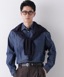 「James Fabric」 ボクシークロップドシャツブルゾン