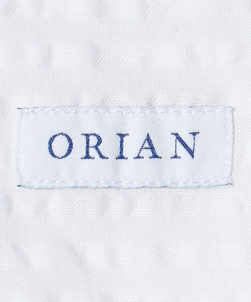 ORIAN(オリアン)の「<ORIAN> シアサッカー バンドカラー プルオーバー(シャツ/ブラウス・メンズ・ホワイト・M)」の14枚目の写真