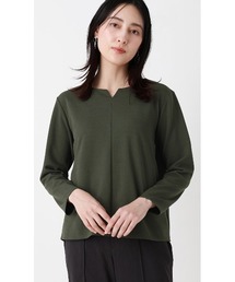AOYAMA（アオヤマ）の「【みんなのブラウス】ゼロプレッシャーブラウス【キーネック】【長袖】（シャツ/ブラウス）」