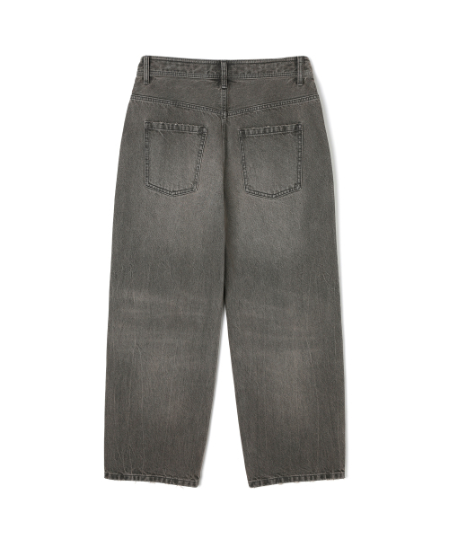 ADHOC（アドホック）の「男性サイドラインディテールポイントデニムパンツ (グレー) (HB9DP06)（デニムパンツ・メンズ・その他・76/71/81/86）」の3枚目の写真