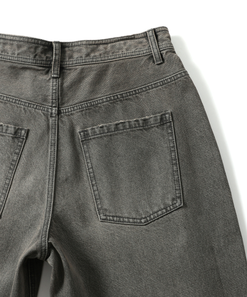 ADHOC（アドホック）の「男性サイドラインディテールポイントデニムパンツ (グレー) (HB9DP06)（デニムパンツ・メンズ・その他・76/71/81/86）」の6枚目の写真
