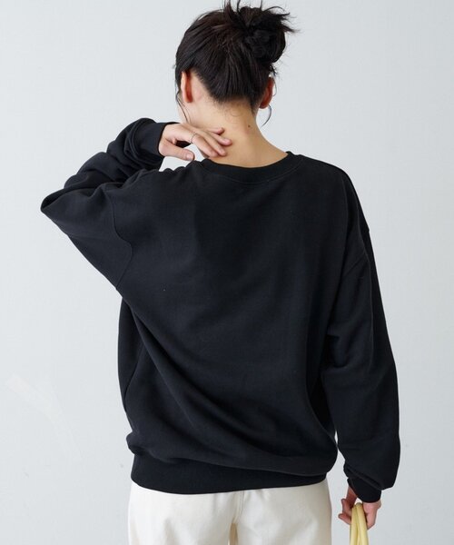 CIAOPANIC TYPY(チャオパニックティピー)の「【ZOZO限定】【UNISEX】メッセージロゴ裏毛スウェット(スウェット・レディース・ブラック/イエロー/ネイビー/ブラウン/チャコールグレー/グレー・LARGE/MEDIUM)」の14枚目の写真