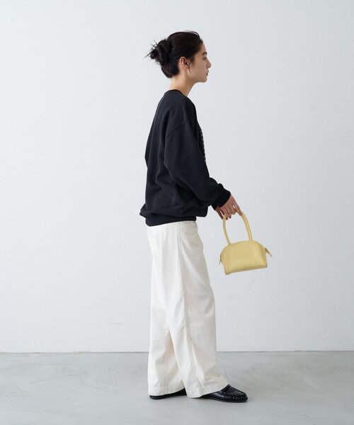 CIAOPANIC TYPY(チャオパニックティピー)の「【ZOZO限定】【UNISEX】メッセージロゴ裏毛スウェット(スウェット・レディース・ブラック/イエロー/ネイビー/ブラウン/チャコールグレー/グレー・LARGE/MEDIUM)」の17枚目の写真
