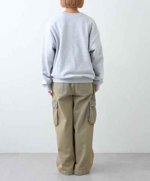 CIAOPANIC TYPY(チャオパニックティピー)の「【ZOZO限定】【UNISEX】メッセージロゴ裏毛スウェット(スウェット・レディース・ブラック/イエロー/ネイビー/ブラウン/チャコールグレー/グレー・LARGE/MEDIUM)」の21枚目の写真