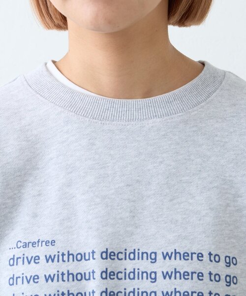 CIAOPANIC TYPY(チャオパニックティピー)の「【ZOZO限定】【UNISEX】メッセージロゴ裏毛スウェット(スウェット・レディース・ブラック/イエロー/ネイビー/ブラウン/チャコールグレー/グレー・LARGE/MEDIUM)」の22枚目の写真