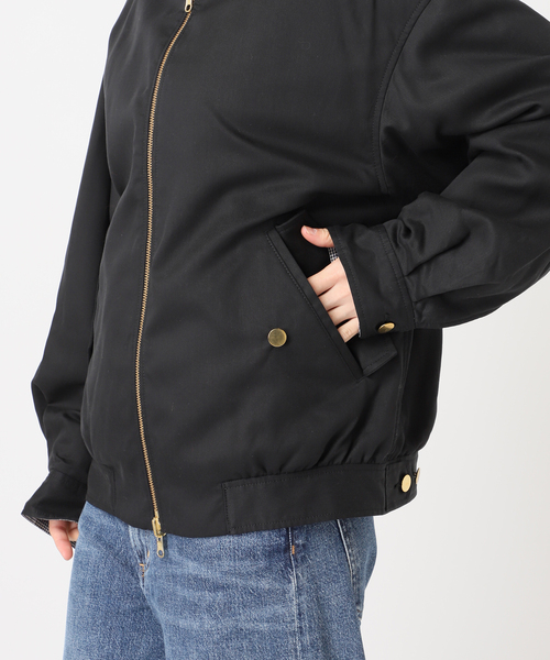 journal standard L'essage(ジャーナルスタンダードレサージュ)の「リバーシブルジップブルゾン(その他アウター・レディース・ベージュ/ブラック・FREE)」の21枚目の写真