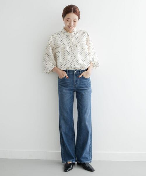 Healthy denim(ヘルシーデニム)の「Healthy DENIM DONUTS(デニムパンツ・レディース・インディゴブルー・24/23/25)」の11枚目の写真