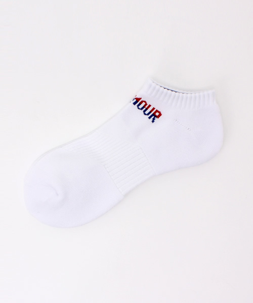 HYSTERIC GLAMOUR(ヒステリックグラマー)の「ロゴ編み込みアンクル丈 3Pソックス(ソックス/靴下・メンズ・マルチ・FREE)」の2枚目の写真