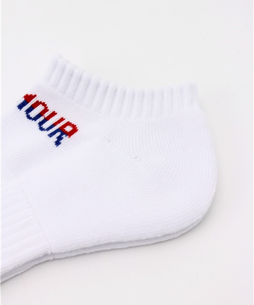 HYSTERIC GLAMOUR(ヒステリックグラマー)の「ロゴ編み込みアンクル丈 3Pソックス(ソックス/靴下・メンズ・マルチ・FREE)」の3枚目の写真