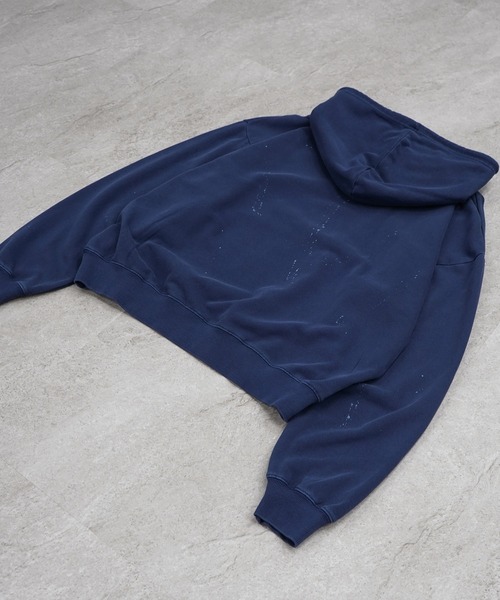 ILL'S(イルズ)の「裏毛 ヴィンテージライク プルパーカー メンズ レディース ユニセックス(パーカー・メンズ・ブラウン系その他/ライム/ブラック/ブラック系その他/ブラック系その他2/ベージュ/ブルー/ブラウン・M/L)」の22枚目の写真