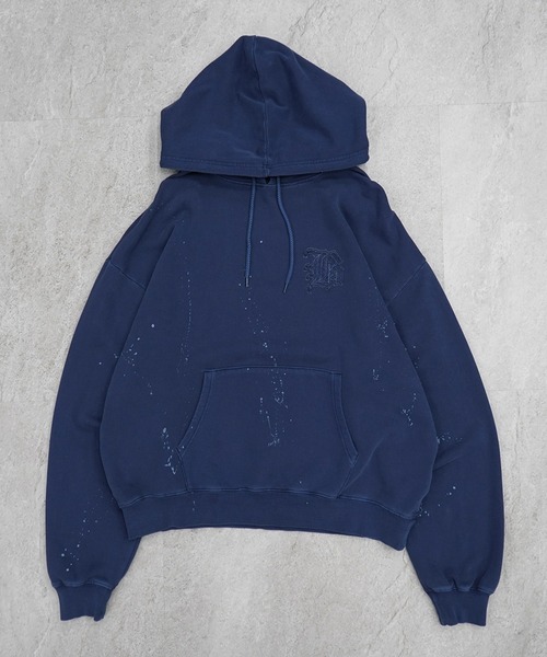 ILL'S(イルズ)の「裏毛 ヴィンテージライク プルパーカー メンズ レディース ユニセックス(パーカー・メンズ・ブラウン系その他/ライム/ブラック/ブラック系その他/ブラック系その他2/ベージュ/ブルー/ブラウン・M/L)」の17枚目の写真
