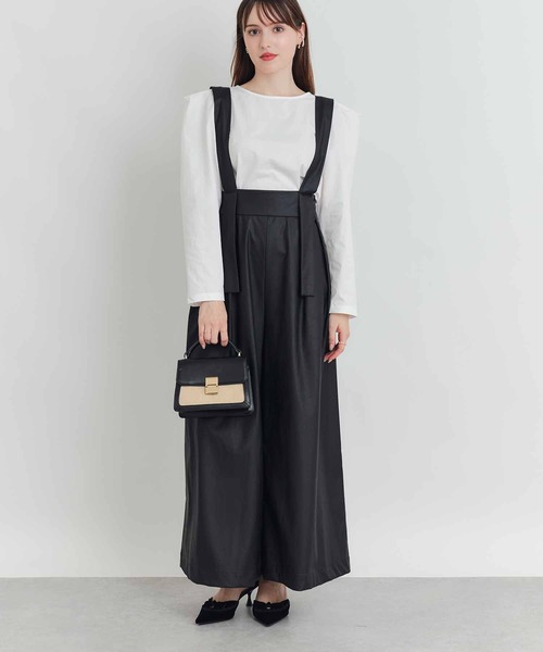 PICCIN PERLA（ピッチンペルラ）の「トンガリショルダーブラウス（シャツ/ブラウス・レディース・オフホワイト/ブラック・M）」の21枚目の写真