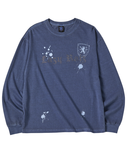 TRAVEL(トラベル)の「レイジライジ グラフィック ピグメント ロングスリーブ ブルーシャドウ(Tシャツ/カットソー・メンズ・その他・SMALL/MEDIUM/LARGE)」の2枚目の写真
