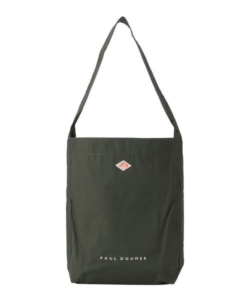 DANTON(ダントン)の「PAUL DOUMER - Canvas One Shoulder Bag(ショルダーバッグ・レディース・オレンジ/チャコール/アイボリー/ブラウン系その他/ブラック・-)」の3枚目の写真
