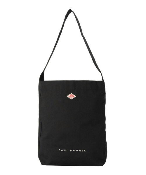 DANTON(ダントン)の「PAUL DOUMER - Canvas One Shoulder Bag(ショルダーバッグ・レディース・オレンジ/チャコール/アイボリー/ブラウン系その他/ブラック・-)」の2枚目の写真