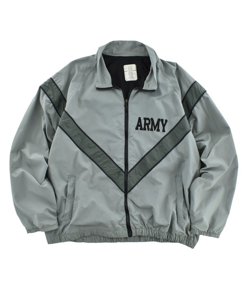 MILITARY(ミリタリー)の「【USED】U.S ARMY IPFU トレーニングジャケット(ナイロンジャケット・メンズ・グレー・X-LARGE)」の1枚目の写真