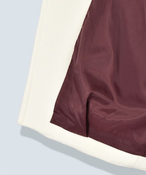 OMMO(オーエムエムオー)の「【OMMO(オーエムエムオー)】WRAP CUFF OVER COAT/コクーンオーバーコート(チェスターコート・レディース・ブラック/ホワイト/グレー・38/36)」の21枚目の写真