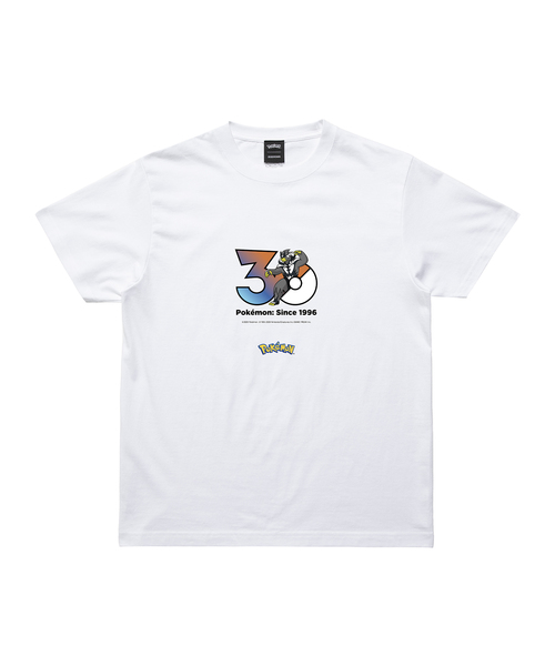 ZOZOSPOT(ゾゾスポット)の「Pokemon 30th Anniversary 1025 T-shirt 「ウーラオス(れんげきのかた)」(Tシャツ/カットソー・レディース・ホワイト・160cm/150cm/140cm/130cm/120cm/110cm/100cm/XXX-LARGE/XX-LARGE/X-LARGE/LARGE/MEDIUM/SMALL)」の1枚目の写真