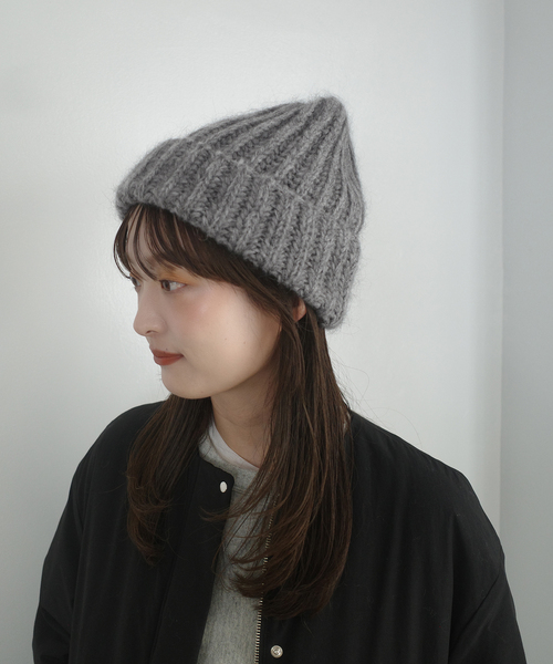 FRATELLI TALLI(フラテリタリ)の「《追加》Fratelli Talli/フラテリータリー KNIT CAP 3874(ニットキャップ/ビーニー・レディース・チョコ/チャコールグレー/ブラウン・FREE)」の21枚目の写真
