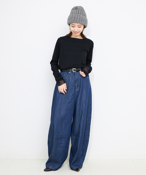 FRATELLI TALLI(フラテリタリ)の「《追加》Fratelli Talli/フラテリータリー KNIT CAP 3874(ニットキャップ/ビーニー・レディース・チョコ/チャコールグレー/ブラウン・FREE)」の16枚目の写真