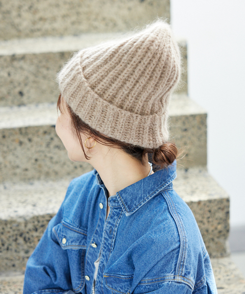 FRATELLI TALLI(フラテリタリ)の「《追加》Fratelli Talli/フラテリータリー KNIT CAP 3874(ニットキャップ/ビーニー・レディース・チョコ/チャコールグレー/ブラウン・FREE)」の20枚目の写真