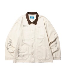 Liberaiders/リベレイダース HANDWRITING PRINT COVERALL 手書きプリント コットンツイル カバーオール ジャケット 2026年 夏 夏服 秋服