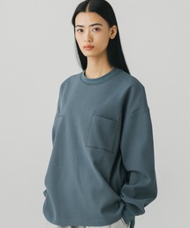 +phenix(プラスフェニックス)WAFFLE POCKET LONG SLEEVE TEE / ワッフルポケット ロングスリーブTシャツ