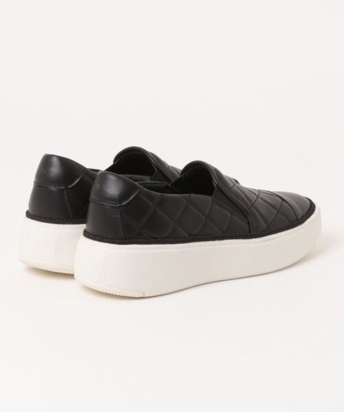 MACKINTOSH LONDON（マッキントッシュ ロンドン）の「厚底キルティングスリッポンスニーカー（スニーカー・レディース・グレー/ブラック・24.5cm/22.5cm/24.0cm/23.0cm/23.5cm/22.0cm）」の3枚目の写真