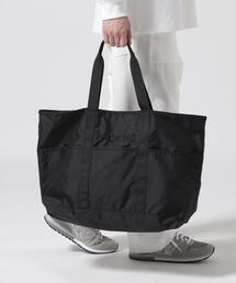MANASTASH（マナスタッシュ）の「PACKING パッキング RIP STOP 5P UTILITY TOTE BLACK PA-038（トートバッグ）」