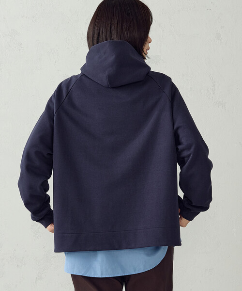 COMME CA ISM(コムサイズム)の「ダンボールニット パーカー(パーカー・レディース・ネイビー/グレイッシュベージュ/チャコール・LL/L/S/M)」の19枚目の写真