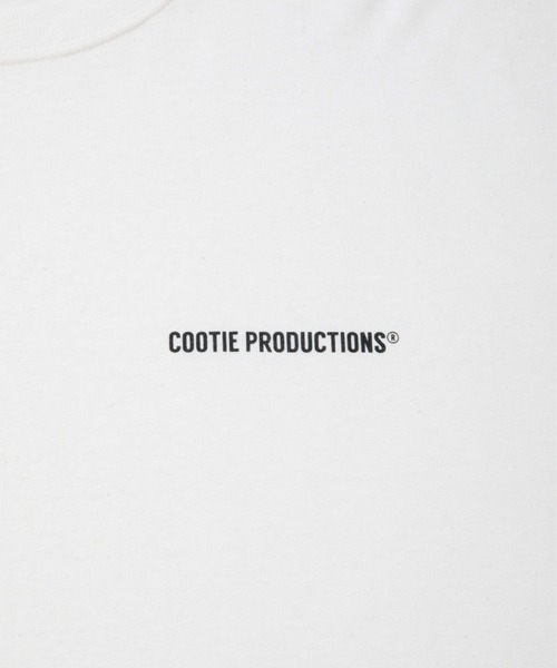COOTIE PRODUCTIONS(クーティープロダクションズ)の「Raffy Pleated Jersey S/S Tee(Tシャツ/カットソー・メンズ・ブラック/オフホワイト・SMALL/LARGE/X-LARGE/MEDIUM)」の4枚目の写真
