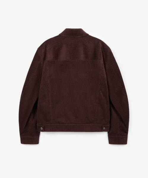 TNGT(ティーエヌジーティー)の「Corduroy Trucker (Dark Brown) TNJU6F100W2(デニムジャケット・メンズ・その他・110/95/100/105)」の3枚目の写真