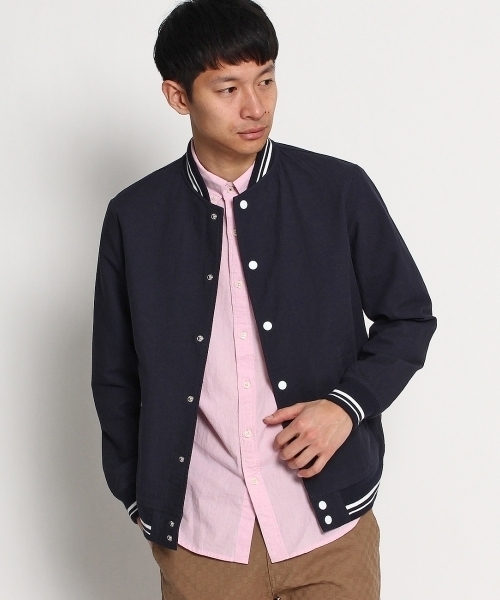 THE SHOP TK (ザ ショップ ティーケー )の「二重織スタジャン(スタジャン・メンズ・グリーン/ネイビー・02/03/04)」の6枚目の写真