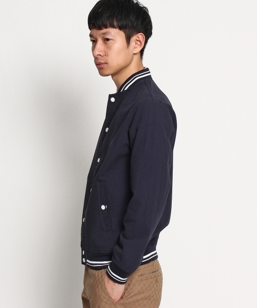 THE SHOP TK (ザ ショップ ティーケー )の「二重織スタジャン(スタジャン・メンズ・グリーン/ネイビー・02/03/04)」の7枚目の写真