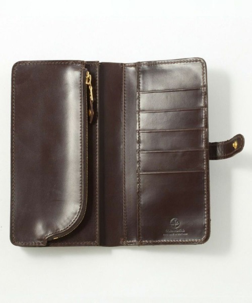 グレンロイヤル/GLENROYAL】ROUND LONG PURSE/フラップ付長財布（財布 