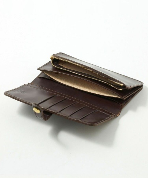 GLENROYAL（グレンロイヤル）の「【グレンロイヤル/GLENROYAL】ROUND LONG PURSE/フラップ付長財布（財布・レディース・ブラウン/ダークブラウン/ダークブルー/ブラック/イエロー/ボルドー/ダークグリーン/グレー・00）」の15枚目の写真