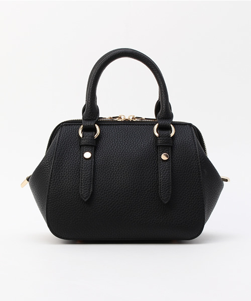 PLAIN CLOTHING（プレーンクロージング）の「ミニボストンバッグ/ショルダーバッグ【PLAIN CLOTHING】（ショルダーバッグ・レディース・オフホワイト/ブルー/ダークグレー/ブラウン/ブラック・FREE）」の13枚目の写真