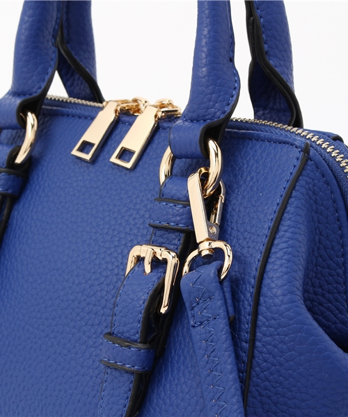 PLAIN CLOTHING（プレーンクロージング）の「ミニボストンバッグ/ショルダーバッグ【PLAIN CLOTHING】（ショルダーバッグ・レディース・オフホワイト/ブルー/ダークグレー/ブラウン/ブラック・FREE）」の18枚目の写真