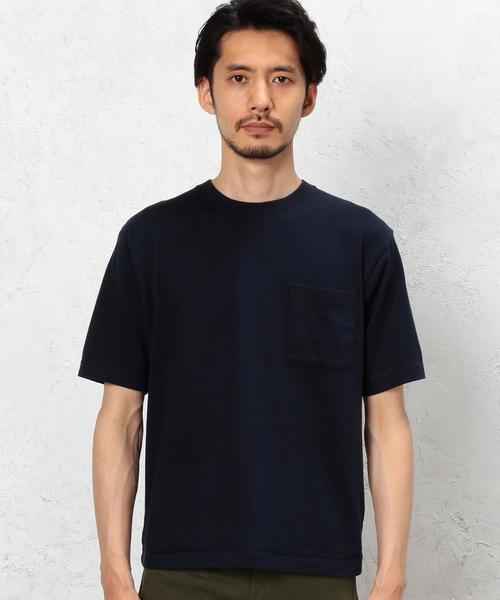 green label relaxing（グリーンレーベルリラクシング）の「STD GLR ツリテンジクＴシャツ◆（Tシャツ/カットソー・メンズ・ブラウン/オフホワイト/オリーブ/ネイビー・MEDIUM/SMALL/LARGE）」の6枚目の写真